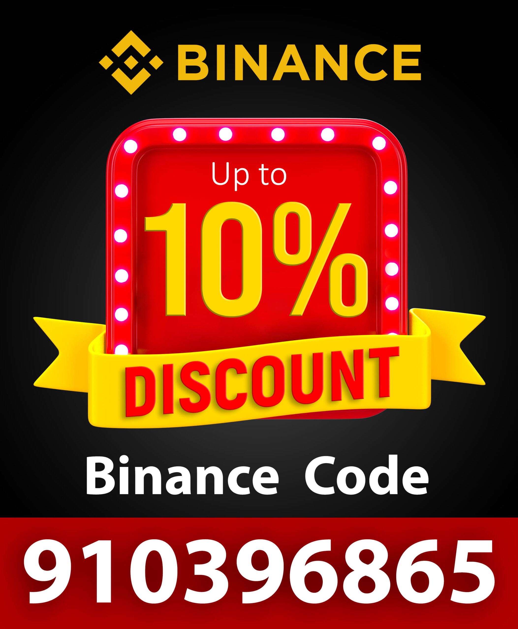 Binance Code is 910396865 for A Creating New Account